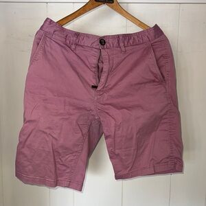 Fat Face Oxford Flat Front Shorts